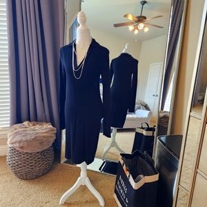 Black Fabletics Sweater Dress